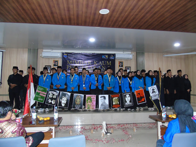 Meneguhkan Spirit Perubahan: PMII Komfuspertum gelar Mimbar Kaum Pergerakan dan Pelantikan